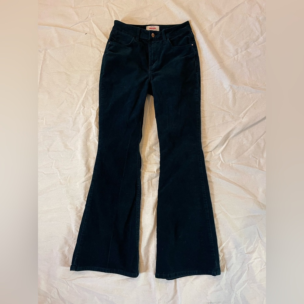Wrangler Corduroy “Fierce Flare” Pants in Jewel size 4 - Picture 4 of 10